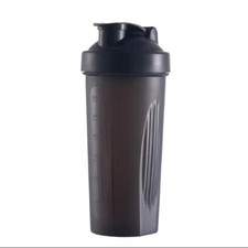 Bottiglia di plastica portatile 600 ml 20 oz shaker proteico per ragazzi appassionati di sport