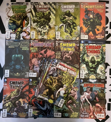 Swamp Thing #0 to 40 + Annuals Complete New 52 DC Comics Lot