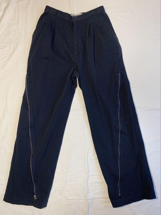 USED VINTAGE ISSEY MIYAKE ZIP DESIGN PANTS GOOD M-8DC6 | eBay