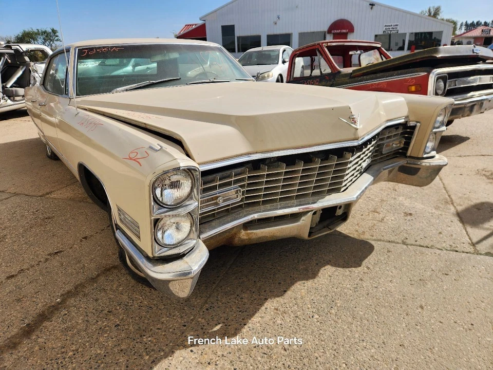 Conjunto de rejilla 3 piezas con luces de estacionamiento para Cadillac 1282244 1967 Foto 2 de 4