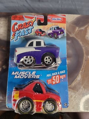 Little Tikes Crazy Fast Muscle Movers 2 Pack Purple Red 50ft