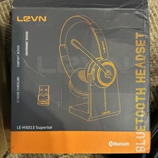 Wireless Headset, Bluetooth Headset with Microphone AI Noise Cancelling ,65 Hrs