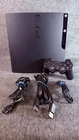 Sony PlayStation 3 Slim PS3 250GB Black Console Gaming System CECH-2001A TESTED