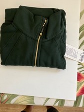 Lululemon Scuba Oversized Funnel Neck Half Zip RNFG WITH GOLD MED/LGE NWT
