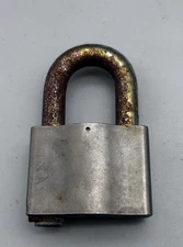 Vintage Sargent & Greenleaf High Security Environmental Padlock - No Key