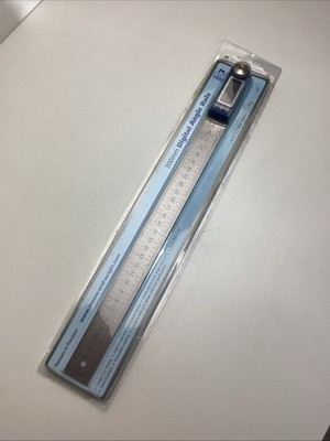 Moore & Wright MW506-02 Digitales Winkellineal 300 mm