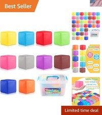 40-Pack Hypoallergenic Stress Balls - Perfect for Fun, Focus, and Relaxation