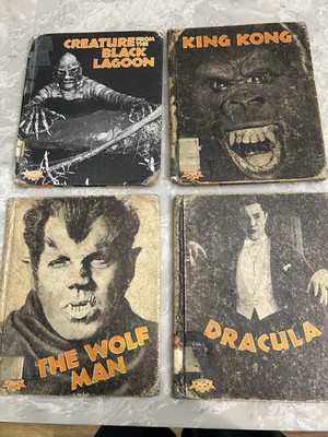 Crestwood House Monster Lot- Dracula, The Wolfman, King Kong, Creature