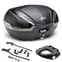 Givi V47NNT Bauletto 47L Schwarz Mit Halterungen Yamaha MT-09 890 2021-2023