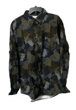 Blake Shelton Lands End Mens Flannel Shirt, Camo, S, M, L, XXL NWT SHIPSFREE