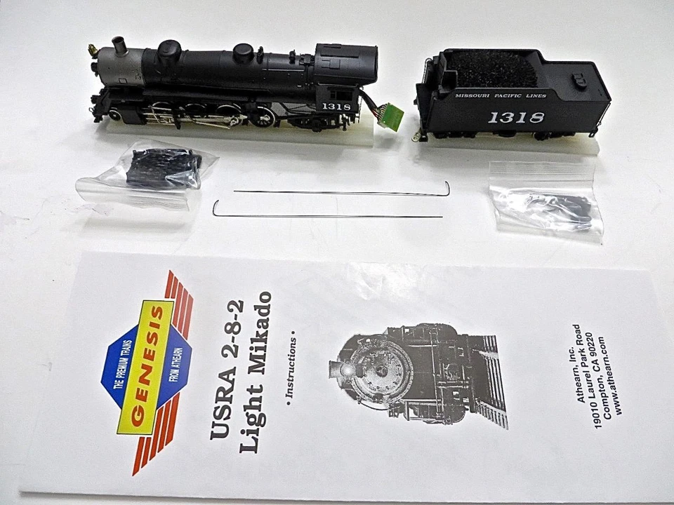 GENESIS G9004 USRA 2-8-2 MAKADO MISSOURI PACIFIC CAB 1318 NEW - Image 3 of 4