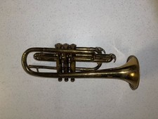 Vintage Pan-American Elkhart Ind. Cornet Horn with Serial 73278