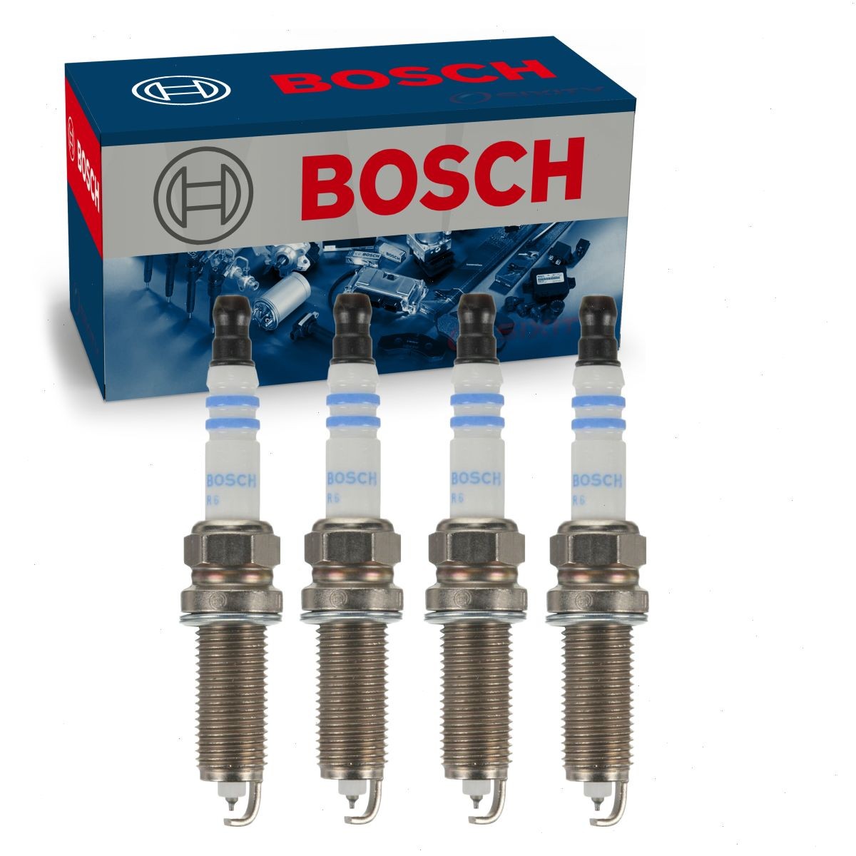 4 pc Bosch Double Iridium Spark Plugs for 2013-2019 Subaru Outback 2.5L H4 za