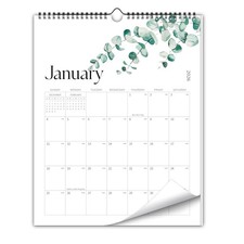 Aesthetic 2026-2027 Wall Calendar - 18 Monthly Calendar from January 2026 to Ju
