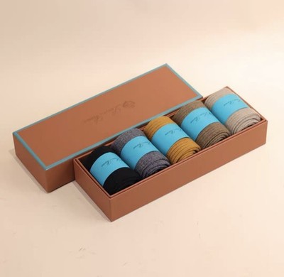 Loro Piana Cashmere Socks Total of 5 Pairs. New with Original Box