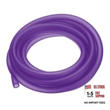 Fuel Line Hose Tube, Petrol Fuel Gas Line Pipe Hose Tubing, 1/4" 9.9 ft Purple