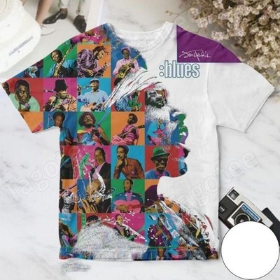Jimi Hendrix Blues Compilation Album 3D Unisex Shirt All Size R499