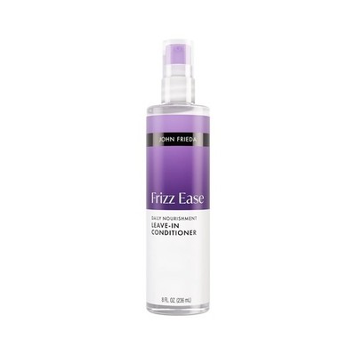 Frizz Ease Daily Nourishment Leave-In Conditioner for Frizzy Hair, Detangler ...