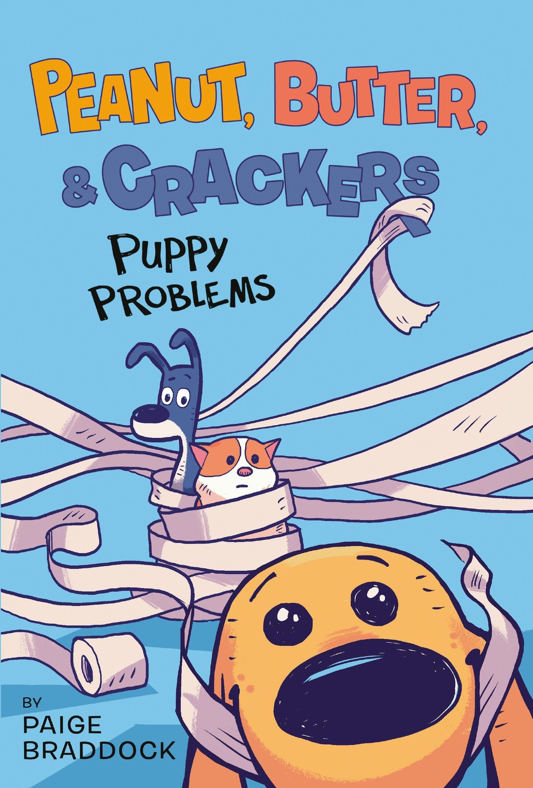 Puppy Problems Hardcover by Paige Braddock - Peanut Butter and Crackers Adventure