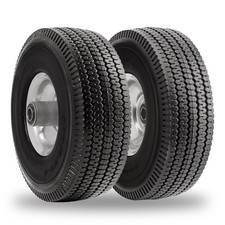 Rrq 10 Inch Solid Polyurethane Tire 4.103.504 Tire 10 Flat Free Wheels Wit...