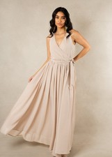 Joyfolie Miriam Bridesmaid Dress Sand Large Womens Elegant Formal Occasion