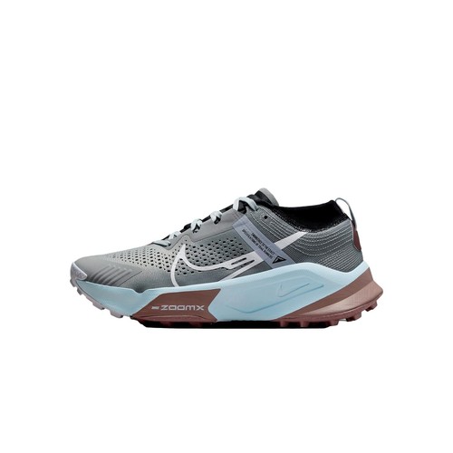 Nike ZoomX Zegama Trail Light Smoke Grey/White-Black DH0625-005 Women's Size 7.5