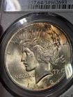 1922 $1 Peace Dollar PCGS MS64 Toned