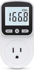 Upgraded Watt Meter Power Meter Plug Home Energy Monitor with Backlight