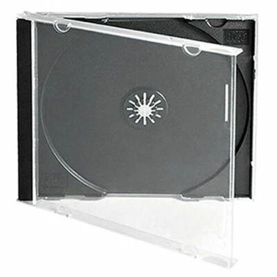 12 Custodie Jewel Case Usate Integre No Crepe Complete Standard No Slim Cd Dvd - Immagine 1 di 4