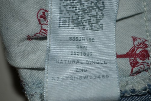 True Religion Girl's Skinny No Pocket Flaps Blue Denim Jeans Sz 10 - Picture 11 of 12