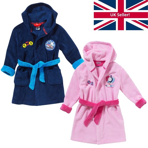 navy fleece dressing gown