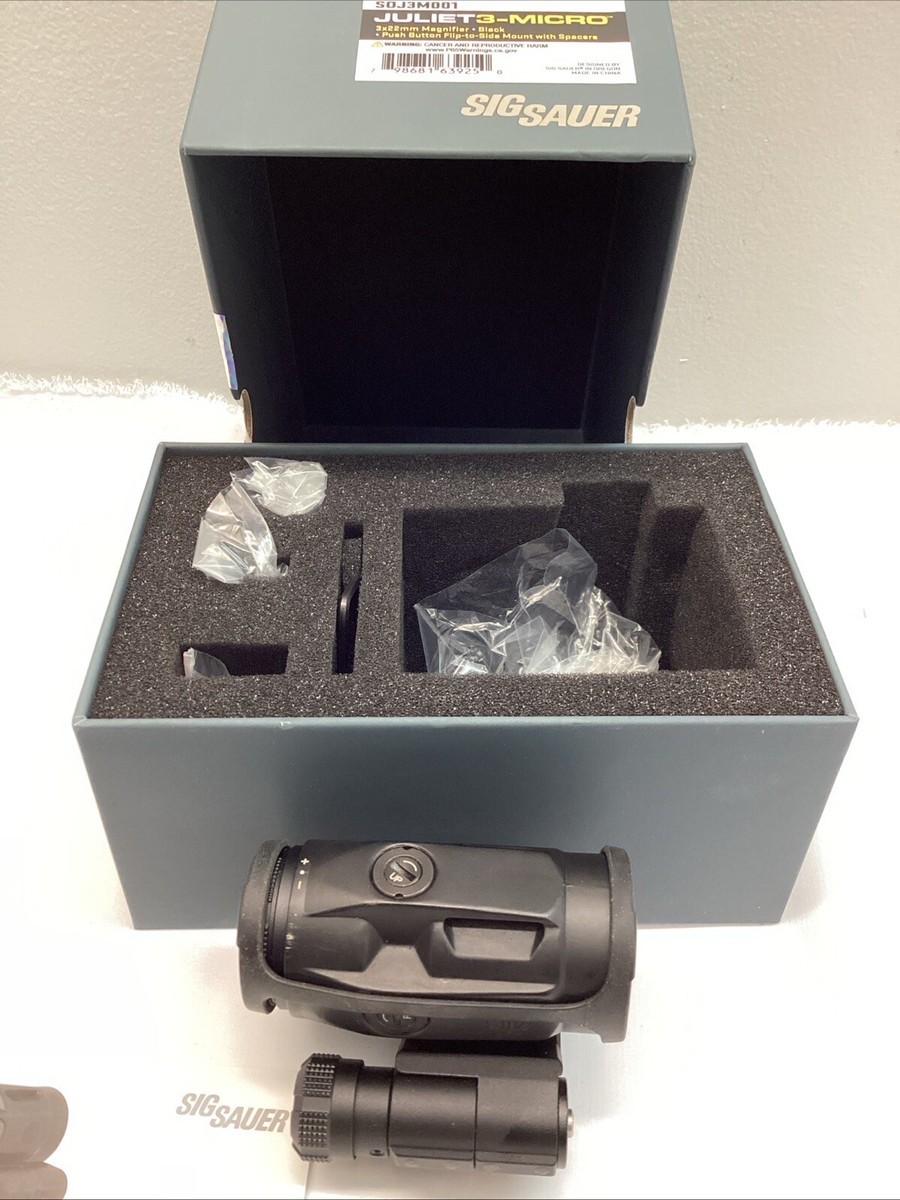 SIG SAUER Juliet3-Micro Magnifier - SOJ3M001 798681639250| eBay
