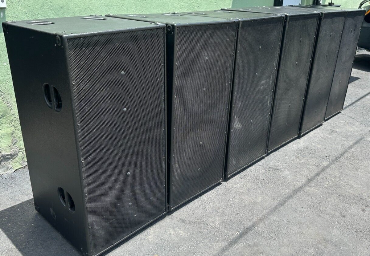 A-Line Acoustics LS-218 DUAL 18'' Powered Subwoofer #7237a-7251