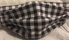 ADULT Handmade Face Mask - Reversible - Washable - Buffalo Plaid