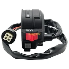 Left Handlebar Start Run Off Headlight Switch for Yamaha Badger 80 YFM80 88-94