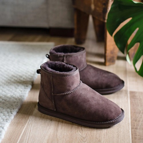 Deluxe Ladies 'Megan' Sheepskin Ankle Boots - Picture 11 of 14