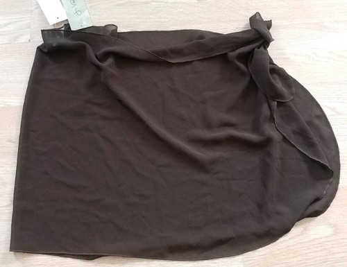 J Valdi Womens One Size Brown Swimsuit 