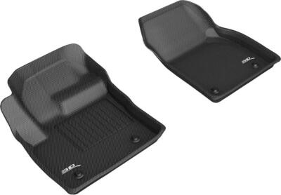 3D Maxpider 18-24 Fits Jaguar E-Pace Kagu Black 1st Row Carbon Fiber Floor Mat