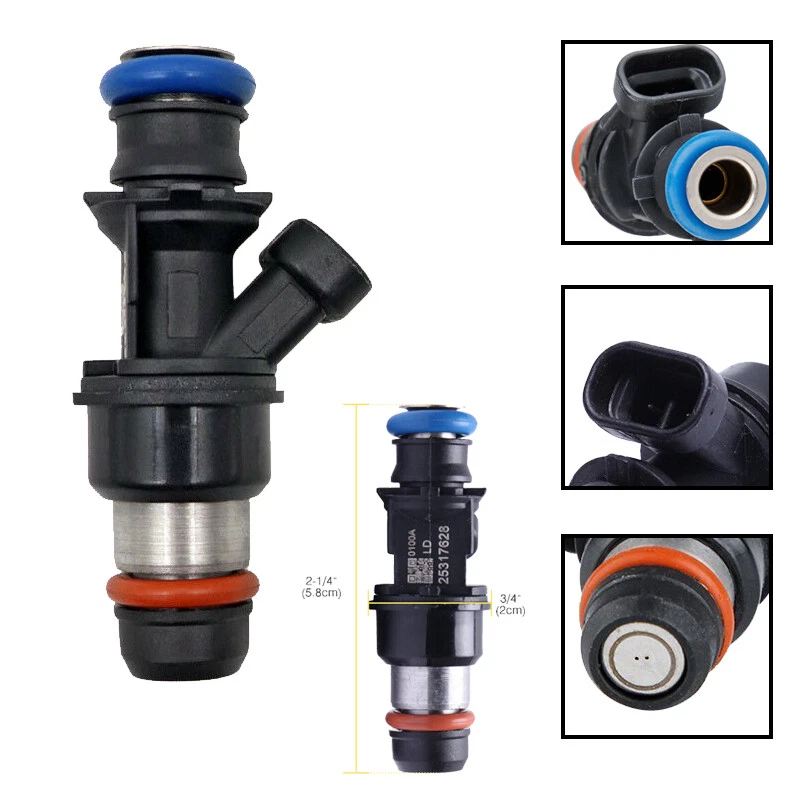 Топливные форсунки 17113553 для Chevrolet Silverado Express GMC Savana 8 шт. - Изображение 2 из 4