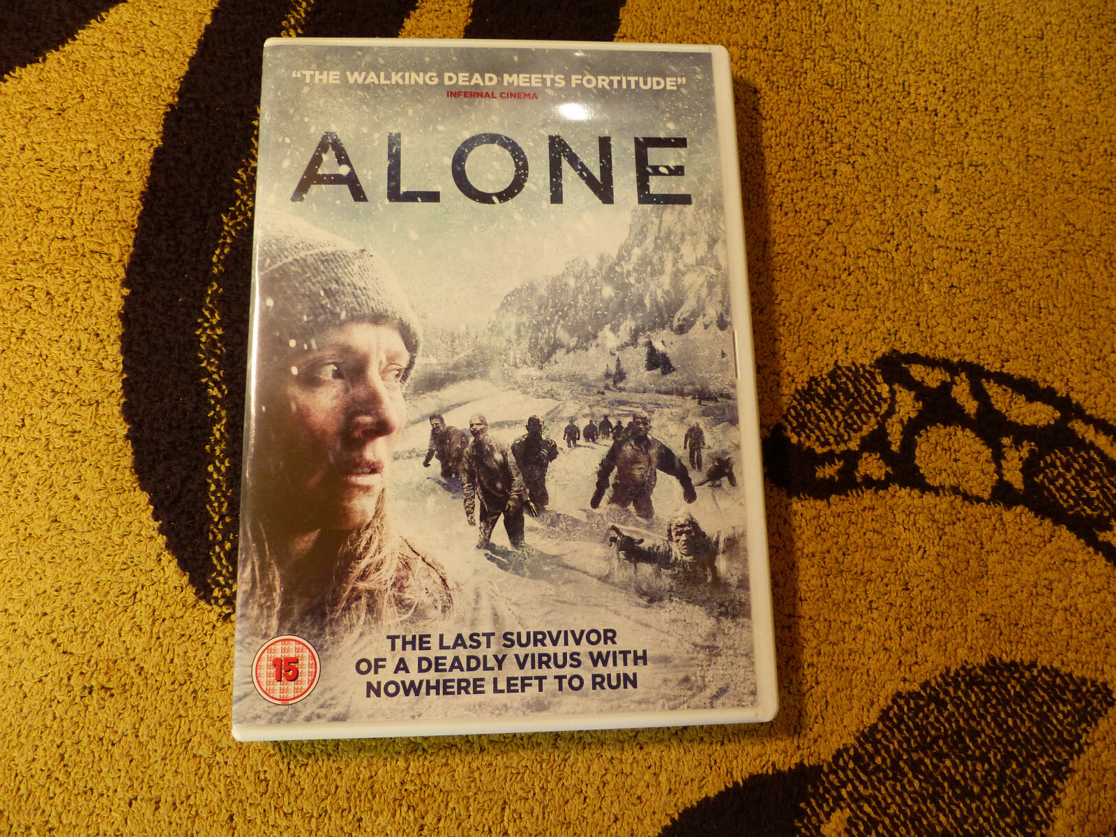 Alone DVD (2018) Kate Flanagan, DiFolco (DIR) cert 15 - UNPLAYED