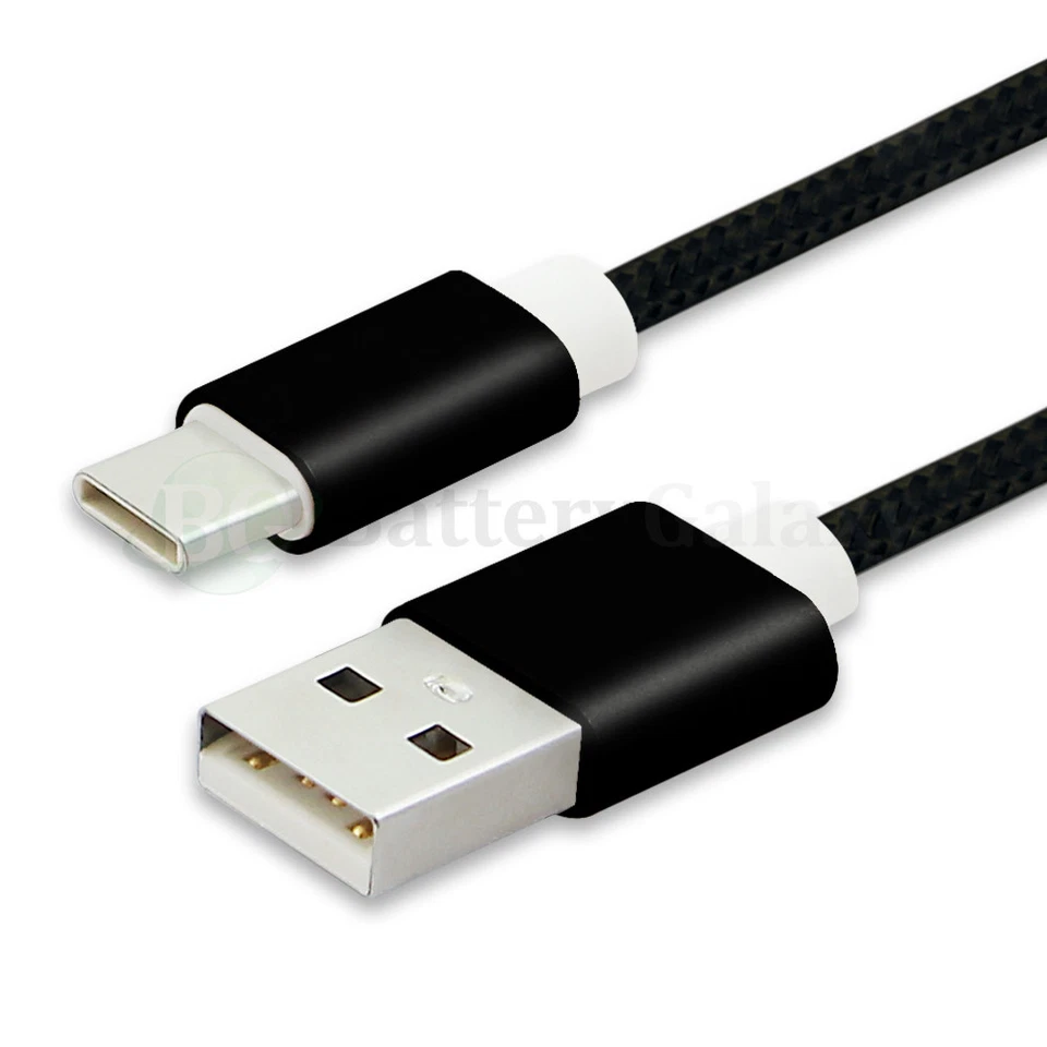 5X USB Type C 6' Braided Charger Cable Cord for Phone ZTE Axon 7 Mini/Grand X/X3 - Image 4 of 4