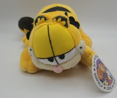 Play By Play - Garfield - Liegend Plüschtier - 2010 - ~ 26cm - Mit Etikett