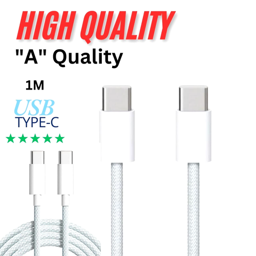 60W USB-C Type C Fast Charging Cable For Apple iphone 15/16/Plus,Pro,Max Wall 1M - Picture 10 of 14