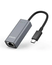 NEW ANKER USB-C to Ethernet Adapter USB-C Hub - Grey - A83410