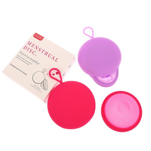 Silicone Menstrual Cup Menstrual Disc Feminine Hygiene Women Health C