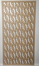 Radiator Cabinet decor. Screening Perforated 3,4 & 6mm thick MDF laser cut ZDR