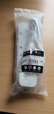Connekt Gear UK 4-Gang Netz Strom Verlängerungsblock Überspannungsschutz 2m 27-4020S