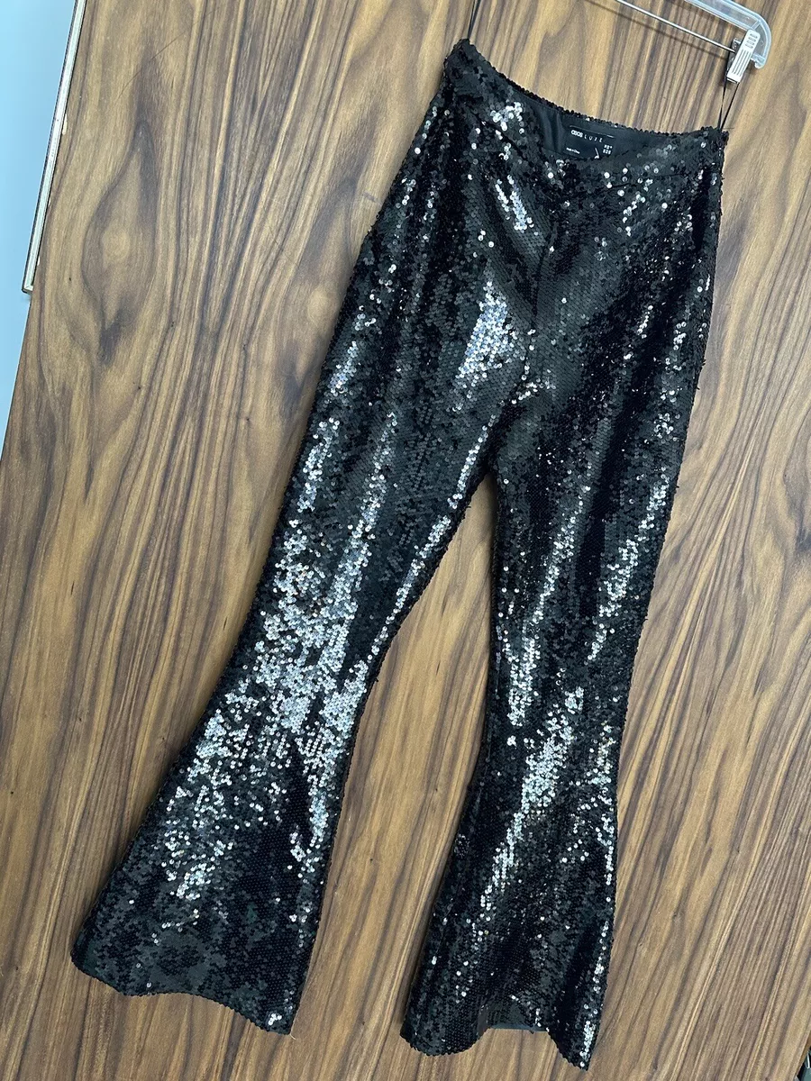 Sequin bell bottoms sales