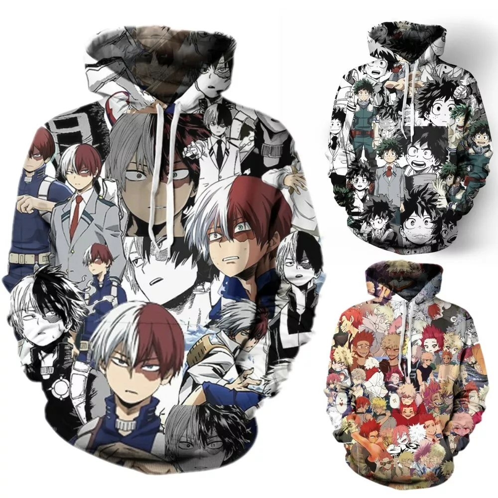 Todoroki hoodie deals ebay