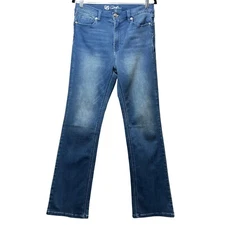 DG2 Diane Gilman Bootcut Jeans Denim Comfort Stretch Blue Women's Size 10